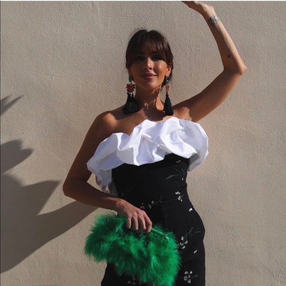 LAST ONE!! NWT Zara Voluminous Poplin Top - Picture 11 of 11